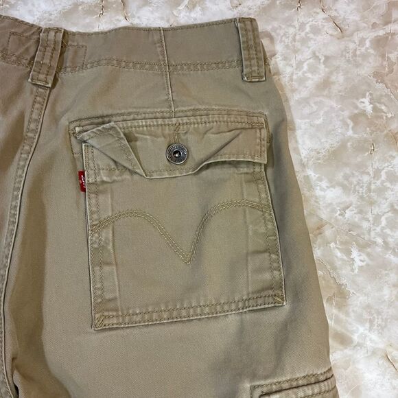 Levi's Mens Cargo Shorts Khaki Utility Outdoor Casual Everyday - Picture 4 of 9